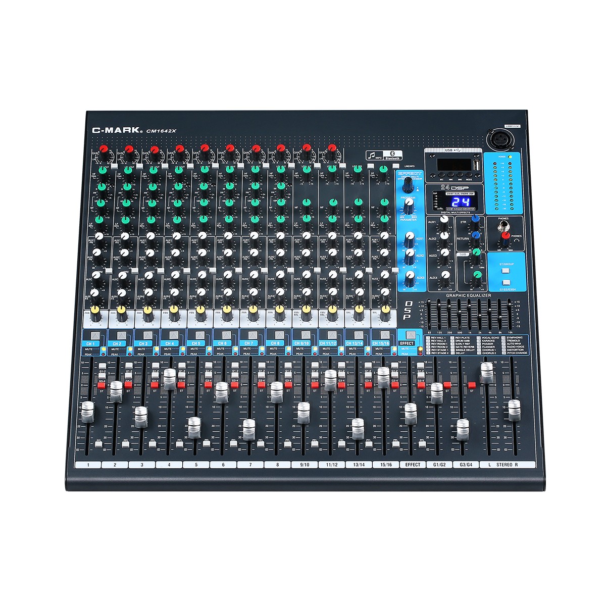 CM1642X V2.0 中型調(diào)音臺(tái)