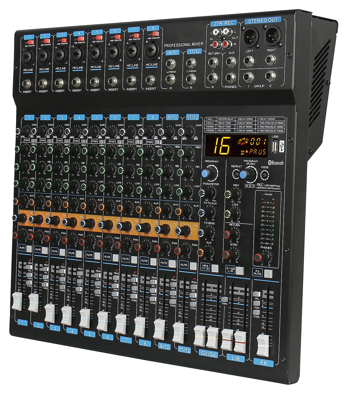 CM1242P V2.1 小型調(diào)音臺